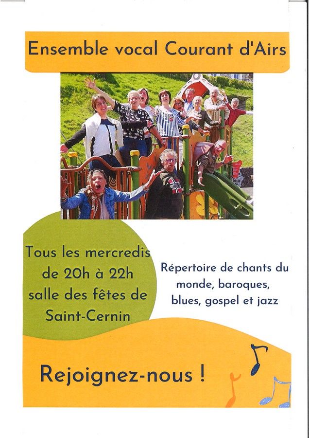 CHORALE SAINT CERNIN CANTAL