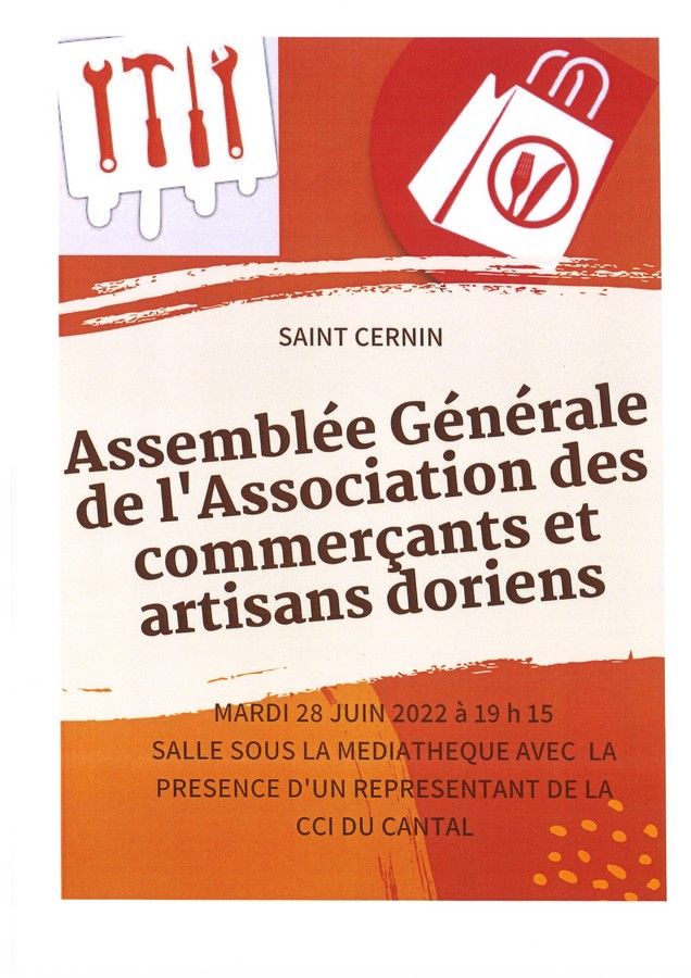 AG ASSOCIATION COMMERCANTS SAINT CERNIN CANTAL